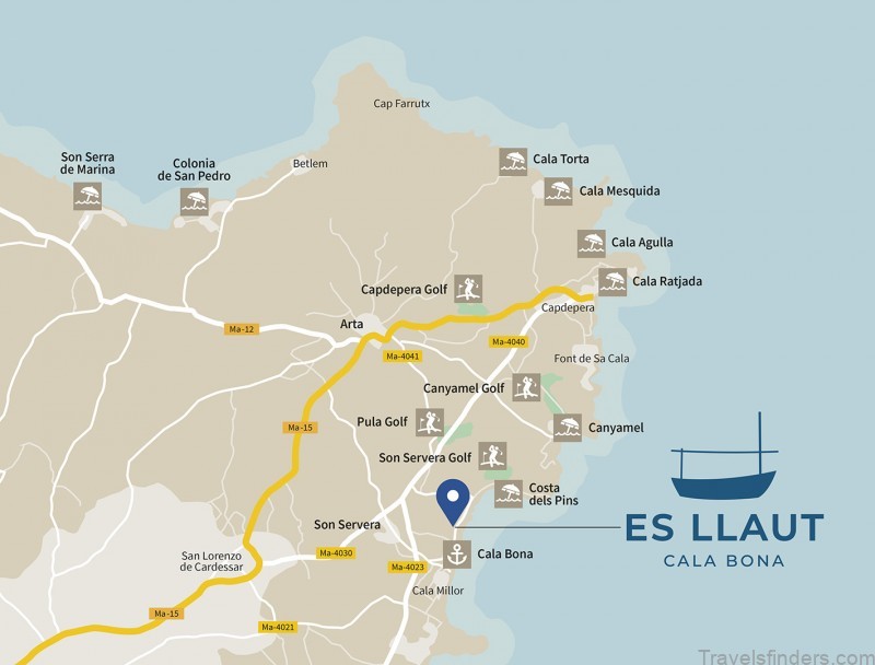all you need to know about map of cala bona mallorca 4