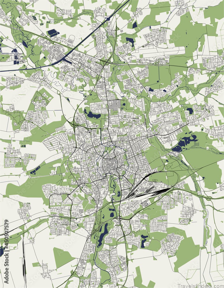 braunschweig tourist guide map braunschweig 1