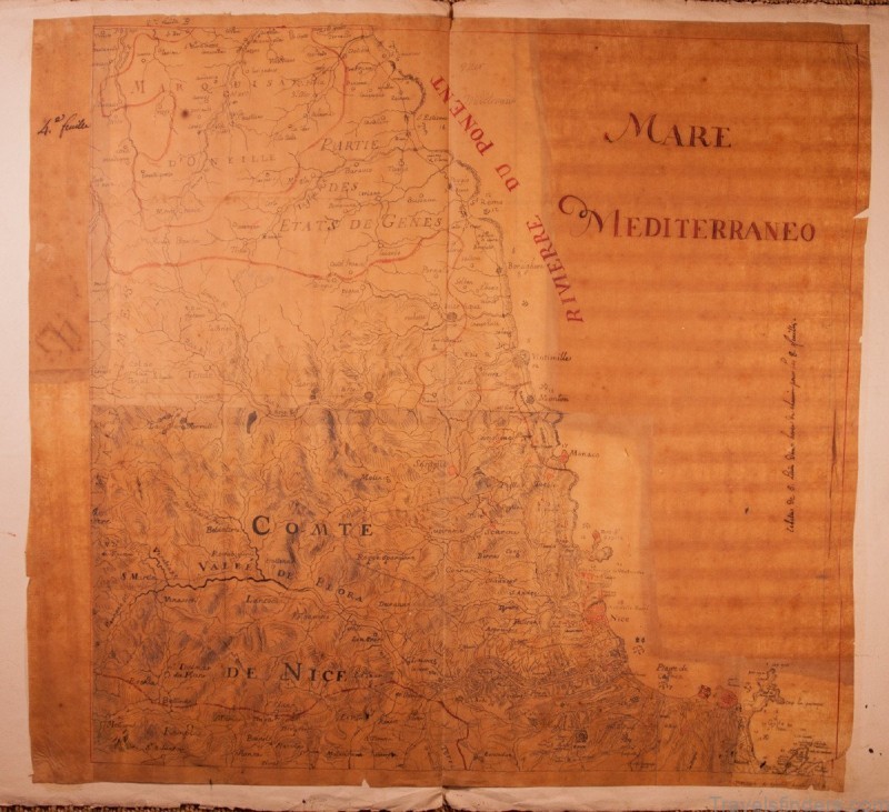 cagnes sur mer travel guide for tourist map of cagnes sur mer 2