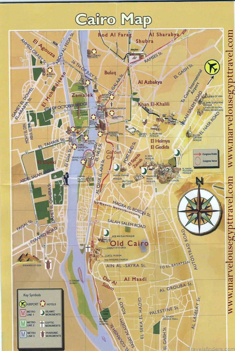 cairo travel guide for tourist map of cairo a city full of beaches caves babylon 1