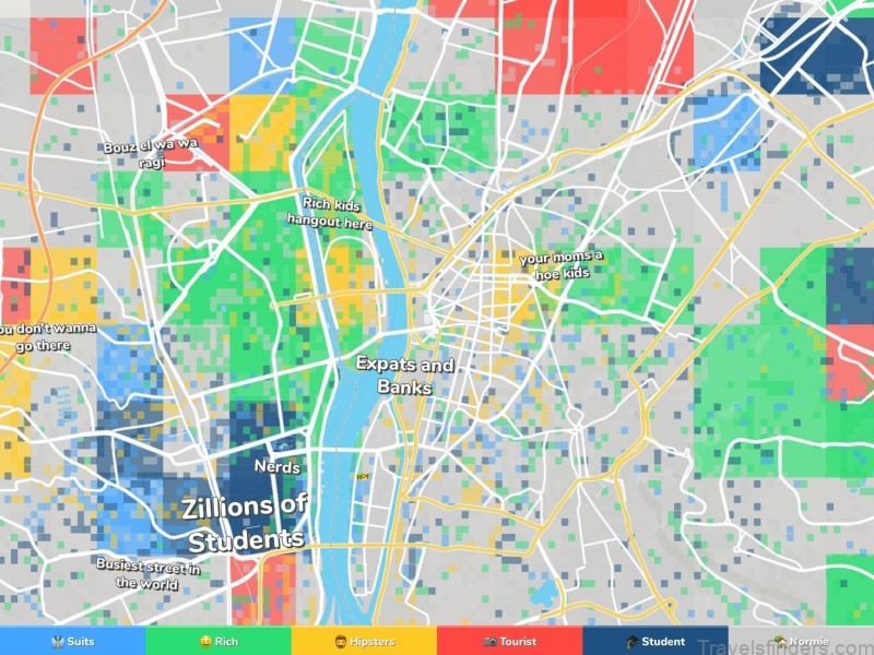 cairo travel guide for tourist map of cairo a city full of beaches caves babylon 6