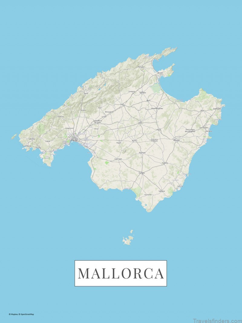 capdepera travel guide for tourist map of capdepera 5