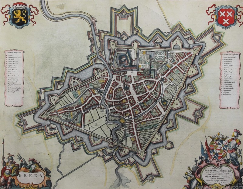 map of breda travel guide for tourist 1