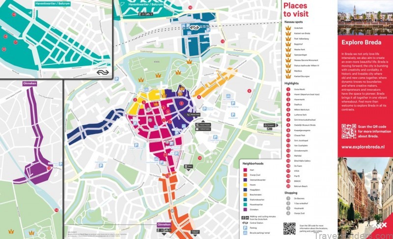 map of breda travel guide for tourist 3