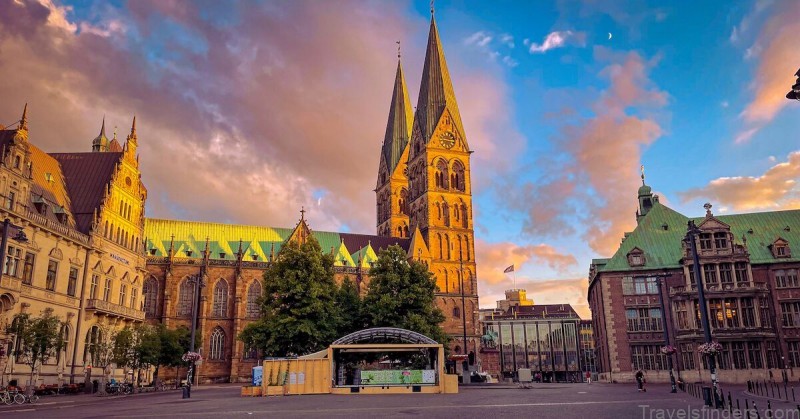 map of bremen the best tourist attractions in bremen germany