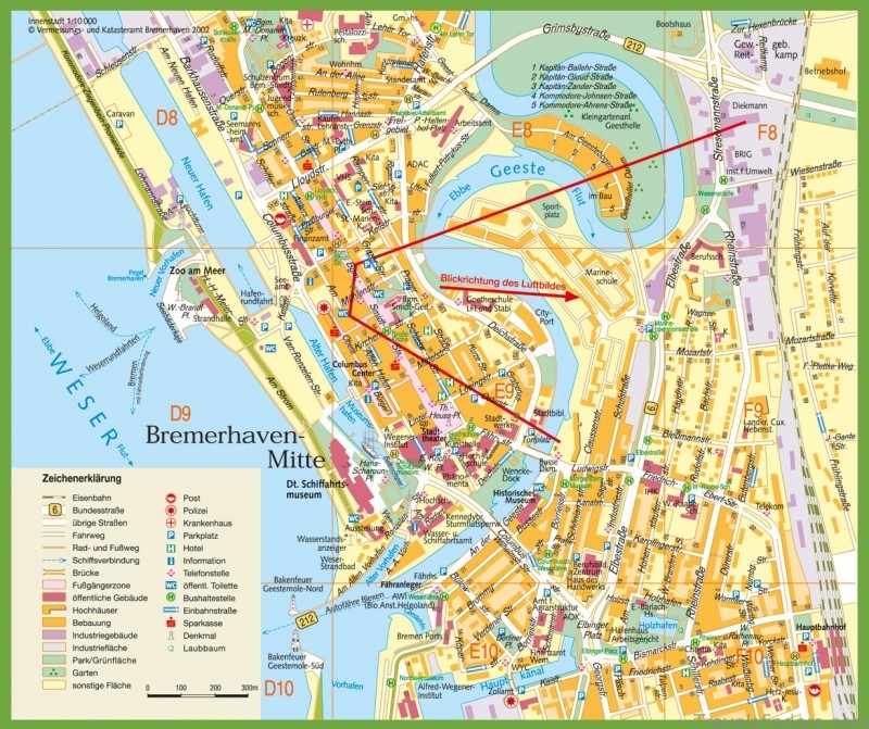 map of bremerhaven bremerhaven a travel guide for tourists 2