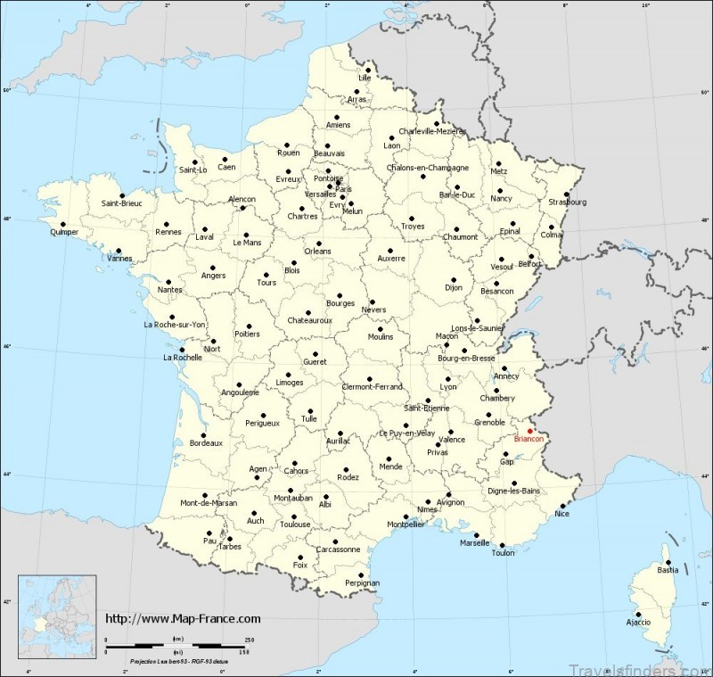 map of briancon briancon the best tourist destinations