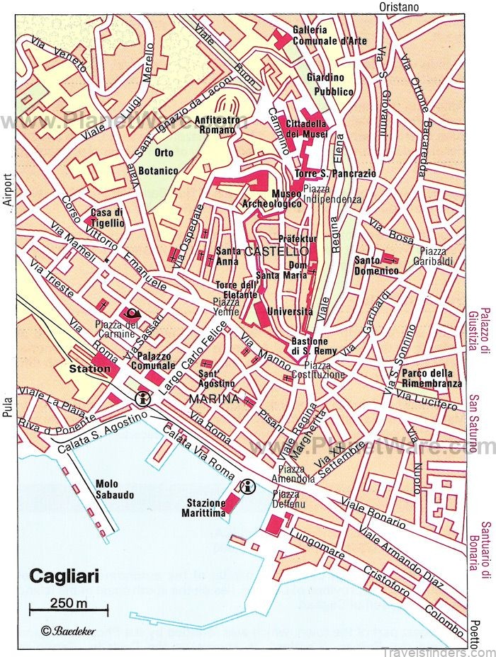 map of cagliari cagliari the beautiful italian coastal town 4