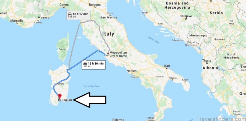 map of cagliari cagliari the beautiful italian coastal town 7