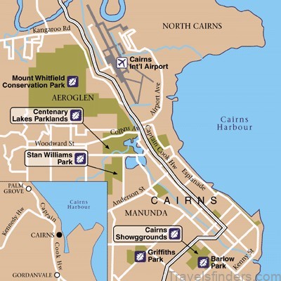 the beginner guide to cairns the ideal holiday destination near australia map of cairns 7