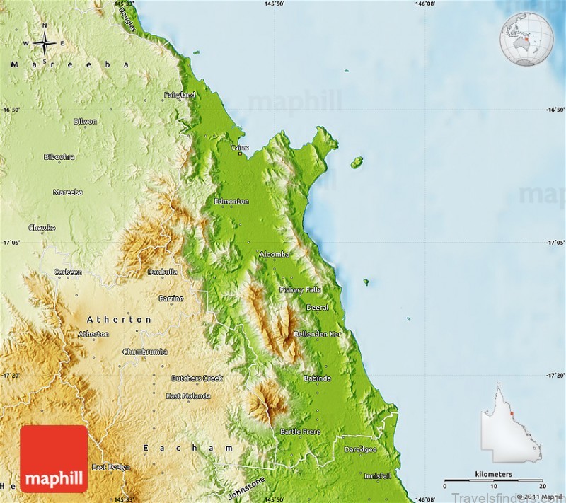 the beginner guide to cairns the ideal holiday destination near australia map of cairns 8