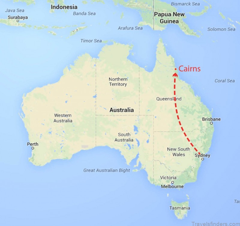 the beginner guide to cairns the ideal holiday destination near australia map of cairns