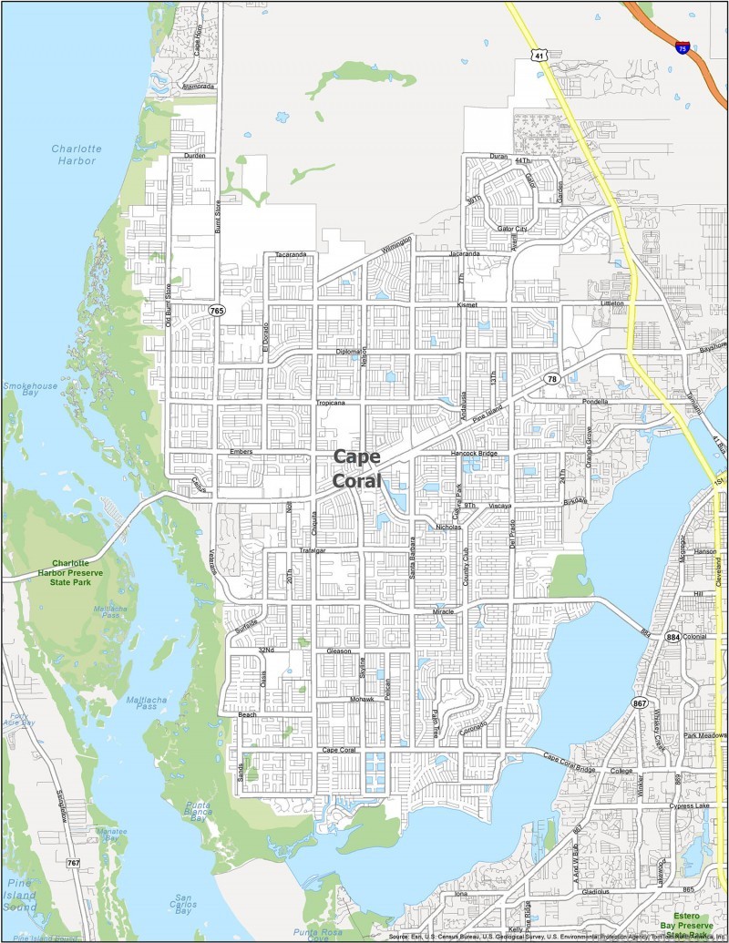 the ultimate guide to cape map of cape coral 2