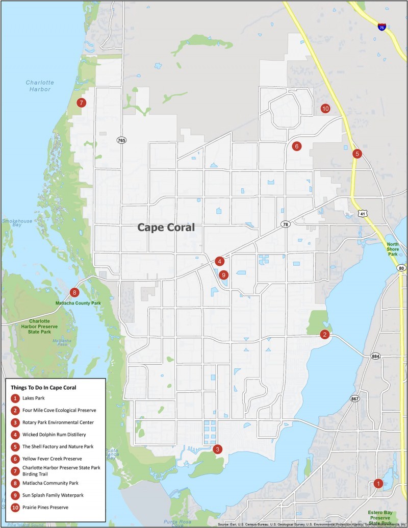 the ultimate guide to cape map of cape coral 3