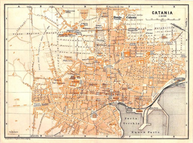 A Guide To The Best Things To Do And See In Map Of Catania Italy A Guide To The Best Things To Do And See In Map Of Catania Italy