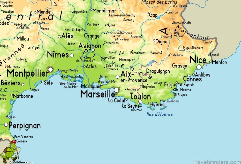 cassis travel guide for tourist map of cassis 2