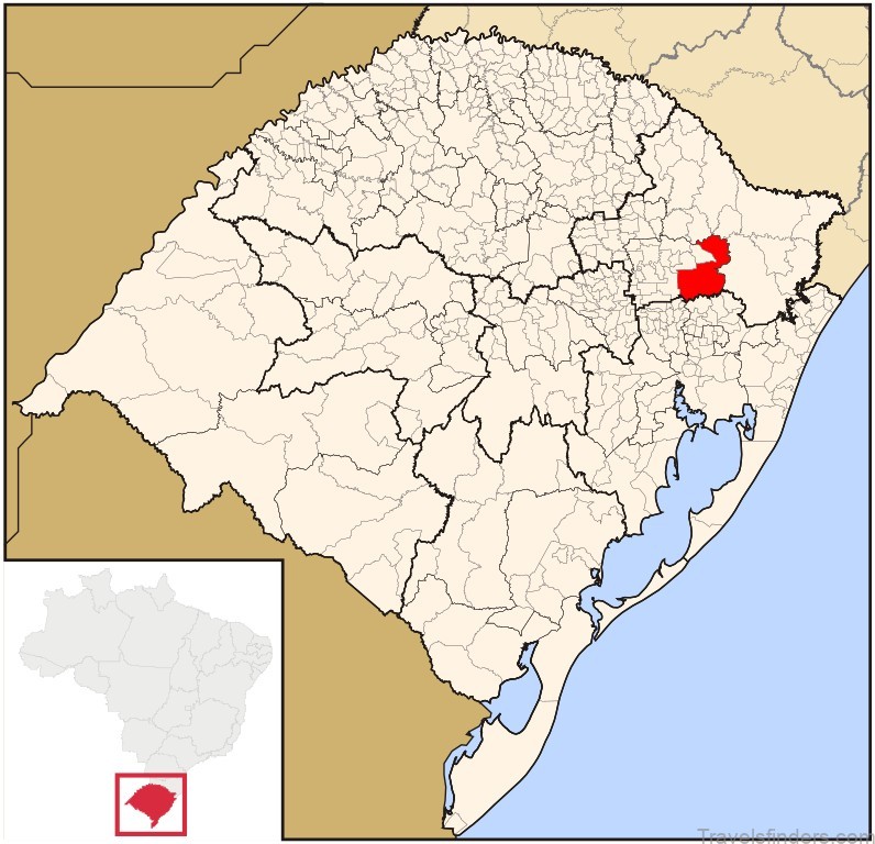 caxias do sul travel guide for tourist map of caxias do sul brazil 1