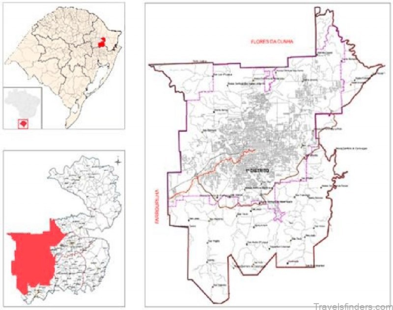 caxias do sul travel guide for tourist map of caxias do sul brazil 4