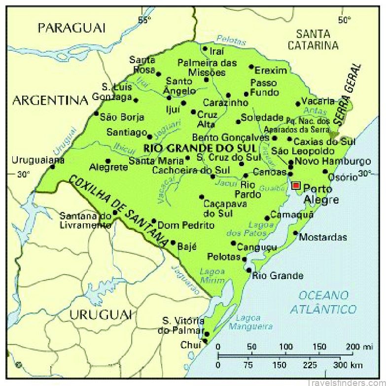 caxias do sul travel guide for tourist map of caxias do sul brazil 5