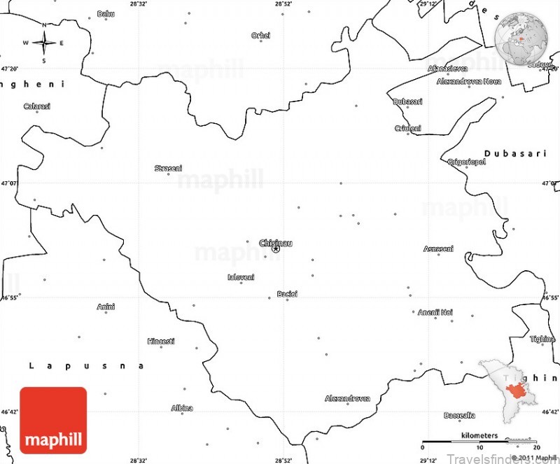 chisinau travel guide for tourist map of chisinau 2