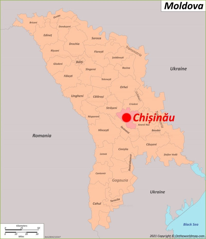 chisinau travel guide for tourist map of chisinau 4