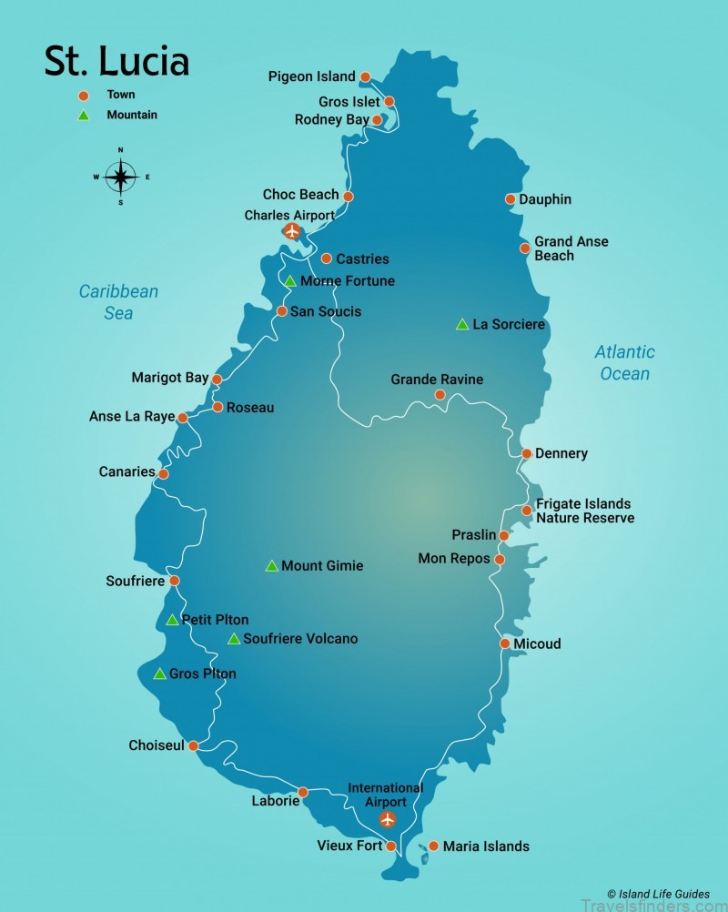 map of castries where to go in a landscape with no towns 5