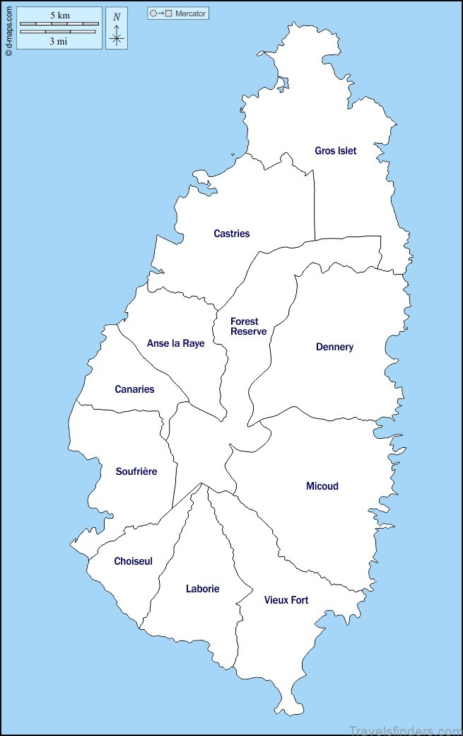 map of castries where to go in a landscape with no towns 8
