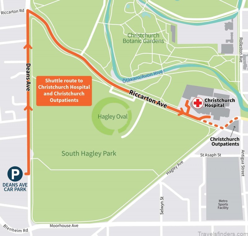 map of christchurch travel guide our top 10 places to visit in christchurch