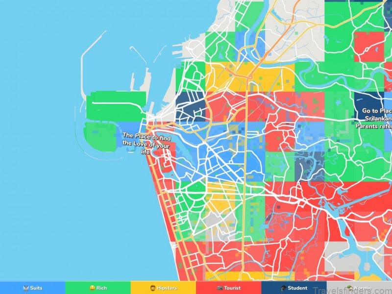 colombo travel guide for tourist map of colombo 5