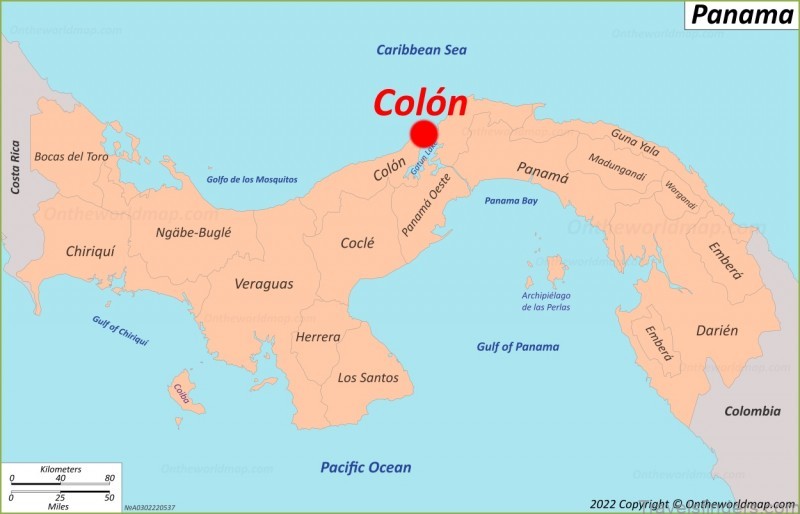 colon travel guide for tourist map of colon 3