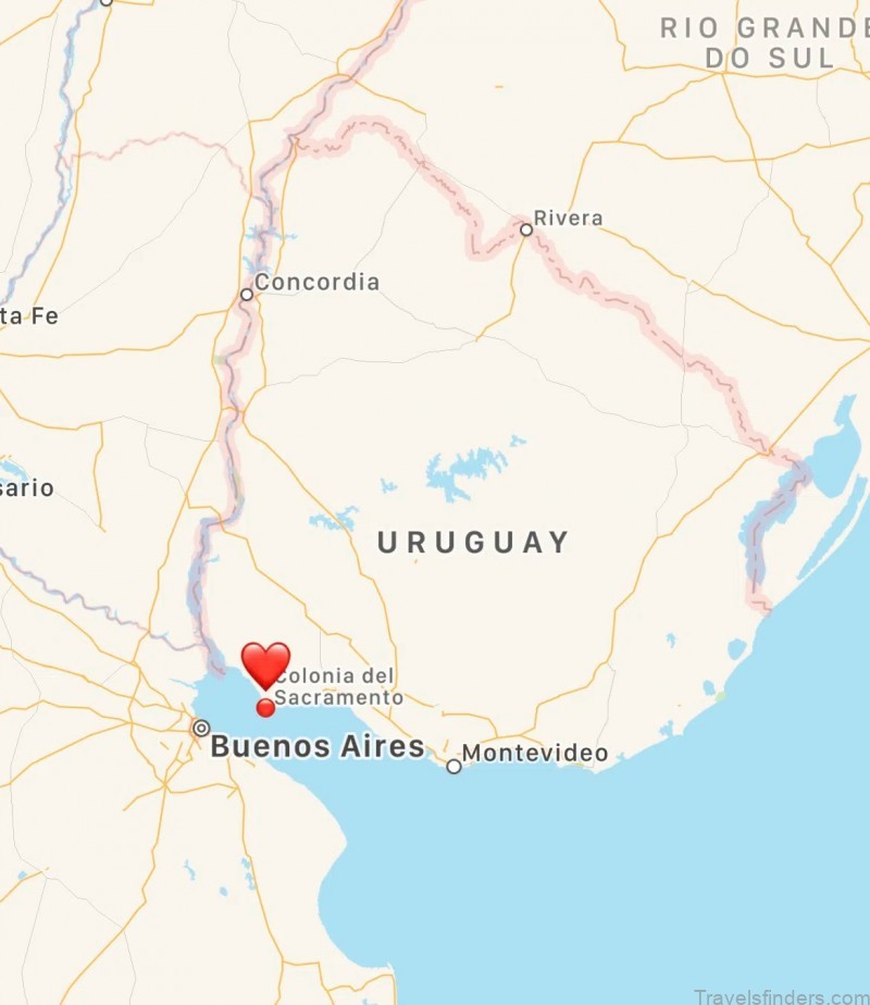 map of colonia del sacramento a travel guide for tourists 5