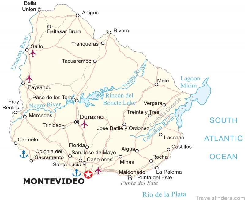 map of colonia del sacramento a travel guide for tourists 8