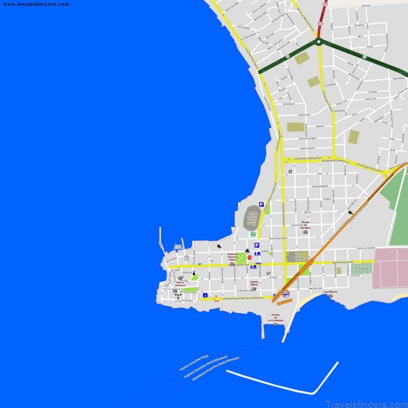 map of colonia del sacramento a travel guide for tourists