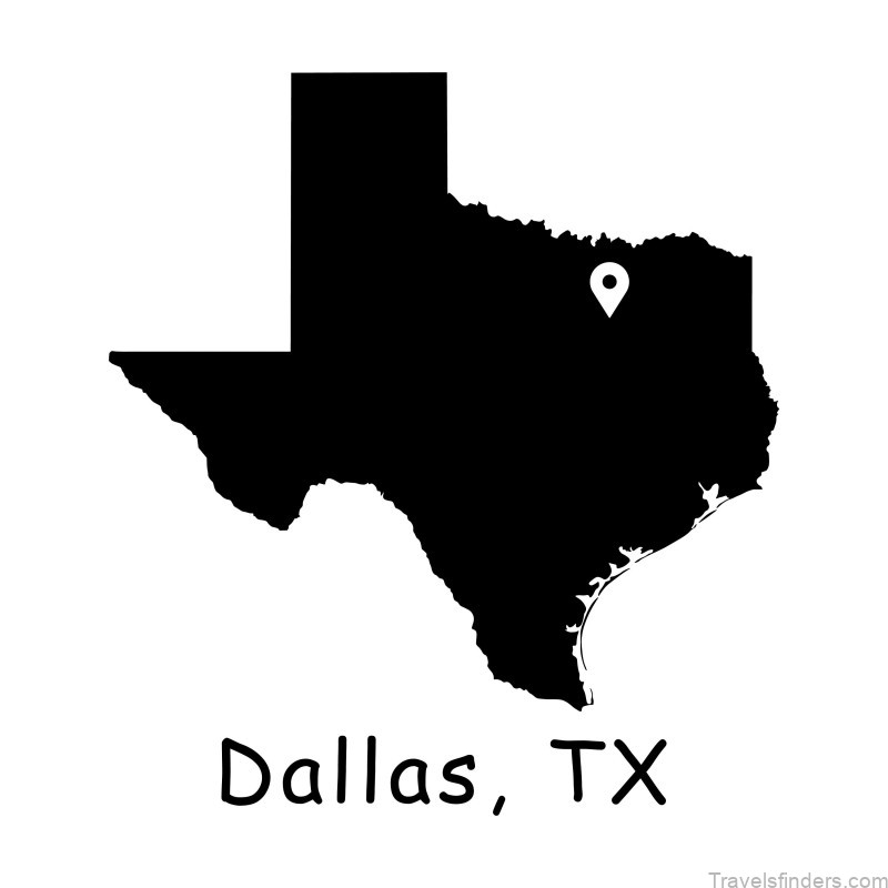 dallas travel guide for tourist map of dallas 7