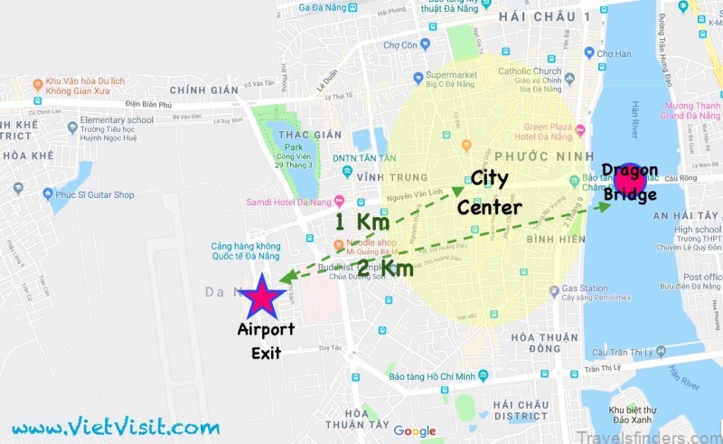 getting to know da nang map of da nang travel guide for tourist 1
