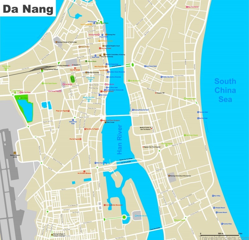 getting to know da nang map of da nang travel guide for tourist 3