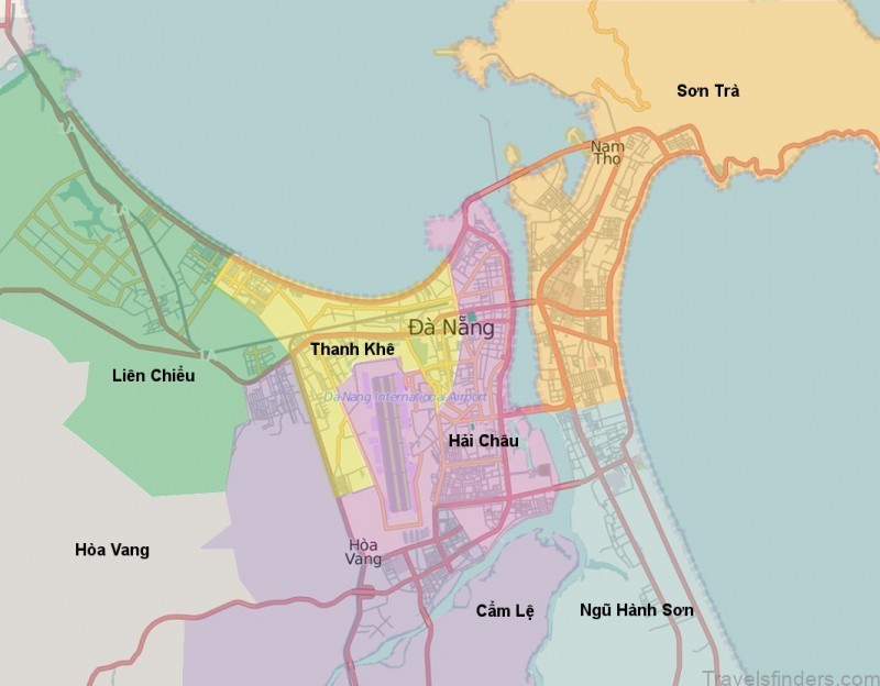 getting to know da nang map of da nang travel guide for tourist 9