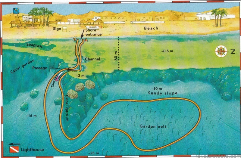 map of dahab a travel guide for tourists 4