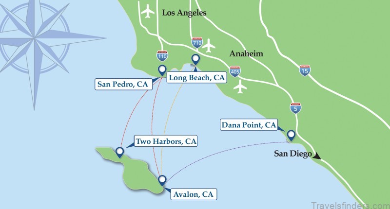 map of dana point travel guide for a tourist 9