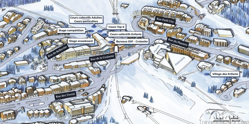 the ultimate guide to map of courchevel 4