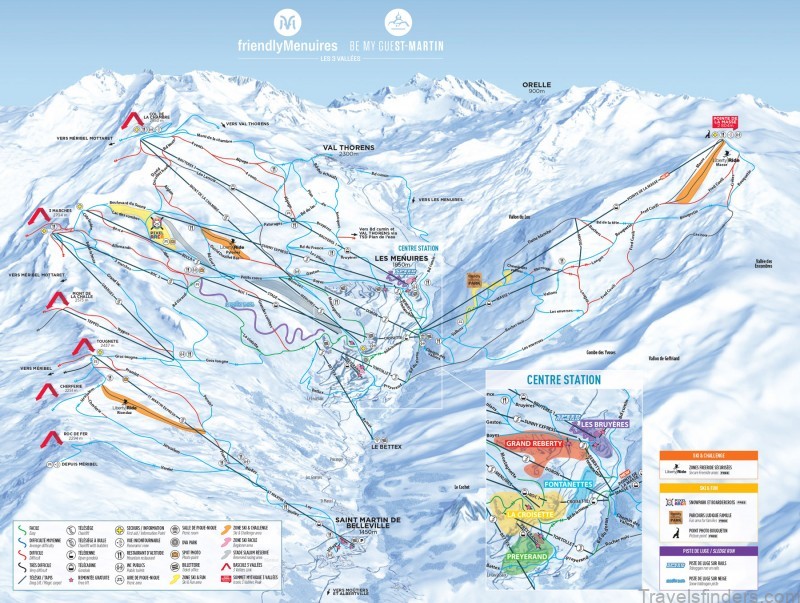 the ultimate guide to map of courchevel 5