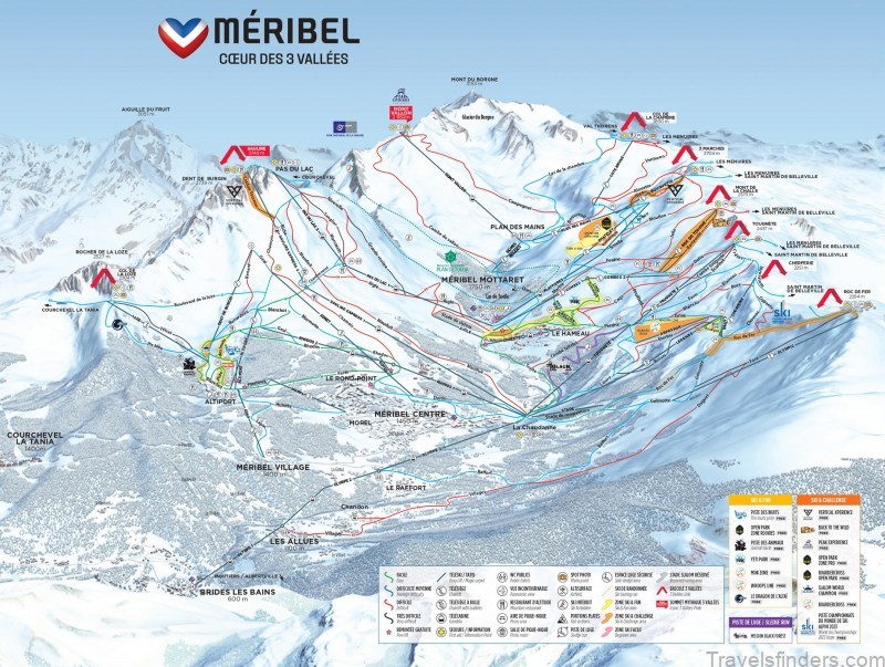 the ultimate guide to map of courchevel 6