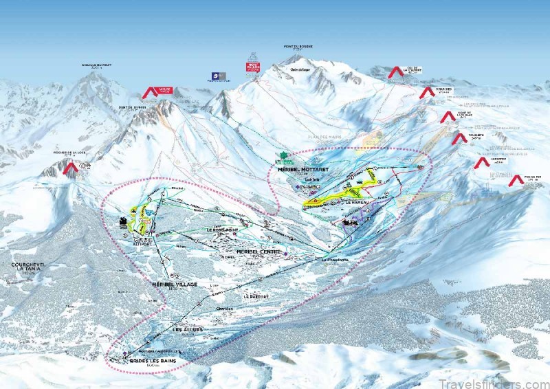 the ultimate guide to map of courchevel 7