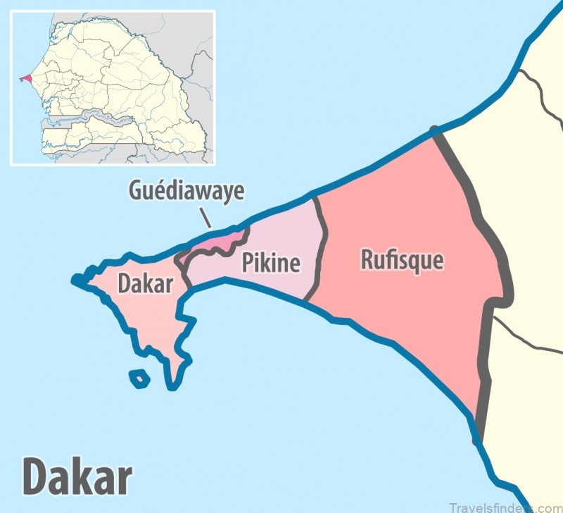 the ultimate guides for tourists map of dakar 6