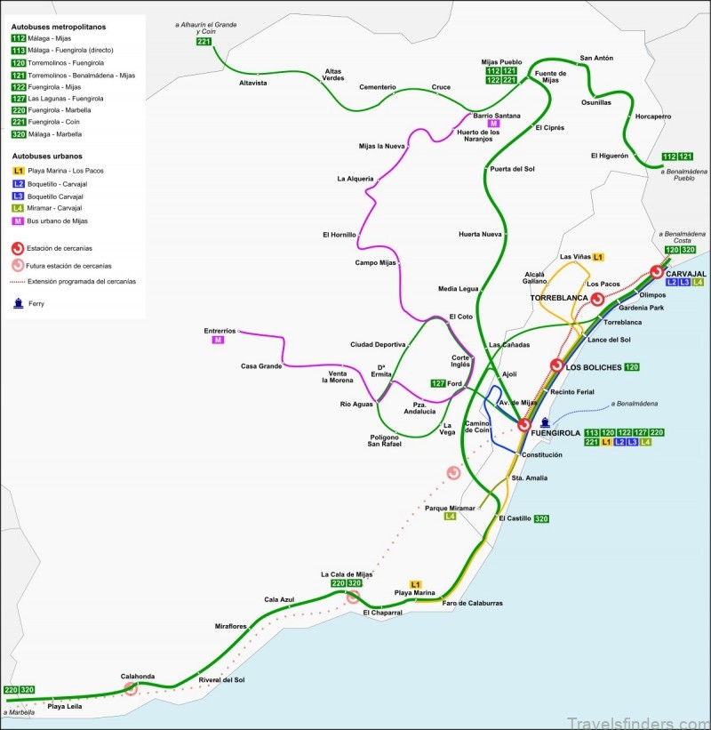 the best way to visit and stay in fuengirola spain maps 1