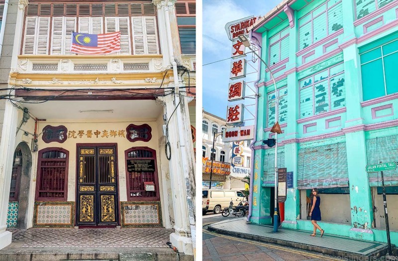 george town cities in malaysia map travel guide 3
