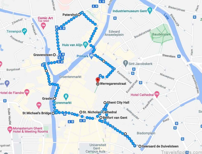how to take advantage of the map of ghent travel guide 5