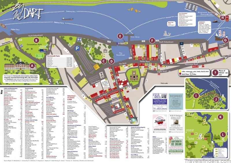 map of gilbert travel guide for tourist 1