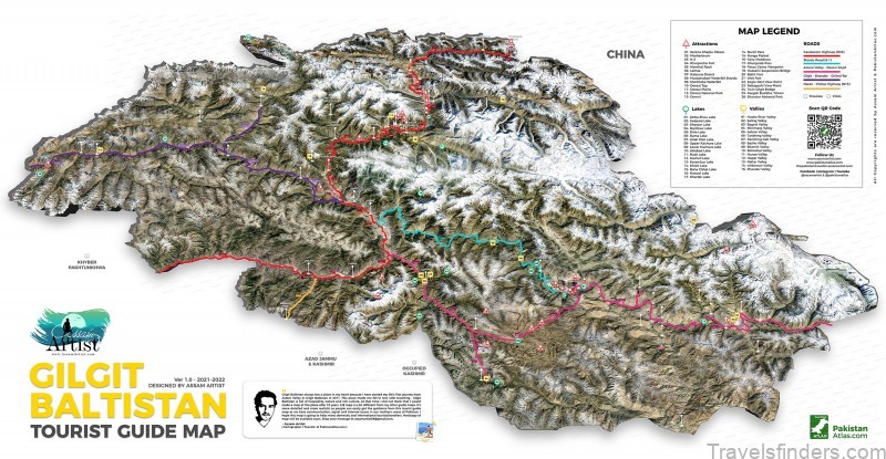 map of gilbert travel guide for tourist 2