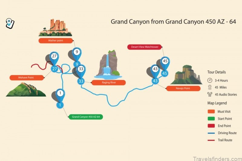 map of gilbert travel guide for tourist